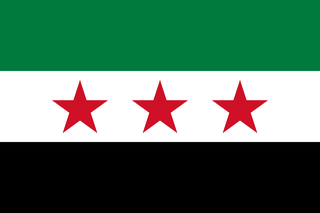 Syria — current three-star flag
