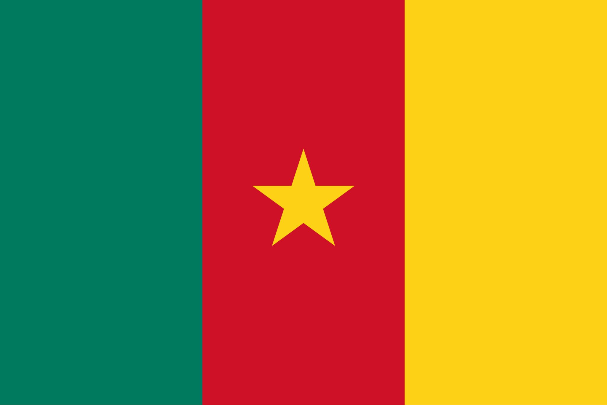Country Flags with Red, Yellow, and Green