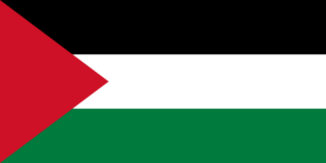 Flag of Palestine (darker colours)