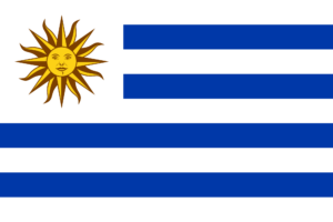 Flag of Uruguay (Sun of May variant 3)