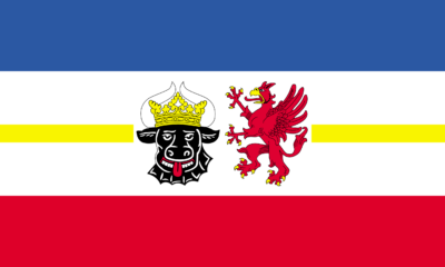 Mecklenburg-Vorpommern (Mecklenburg–Western Pomerania) flag