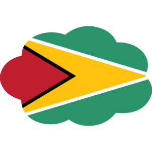 Guyana flag — Clip art · 13