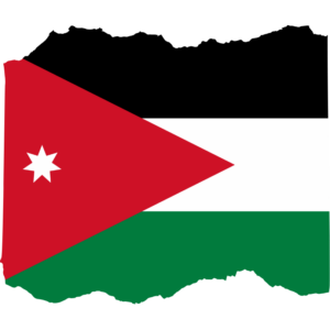 Jordan flag — Clip art · 32