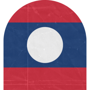 Laos flag — Clip art · 2
