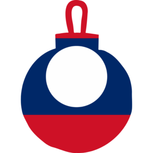 Laos flag — Clip art · 10