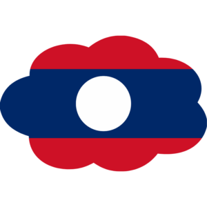 Laos flag — Clip art · 13
