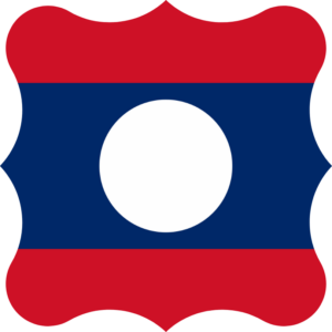 Laos flag — Clip art · 16
