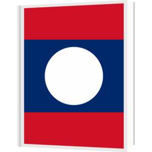 Laos flag — Clip art · 24