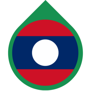 Laos flag — Clip art · 25