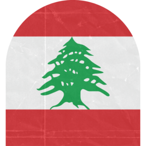Lebanon flag — Clip art · 2
