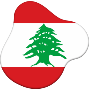 Lebanon flag — Clip art · 6