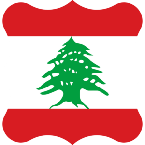 Lebanon flag — Clip art · 16