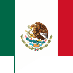 Mexico flag — Clip art · 2