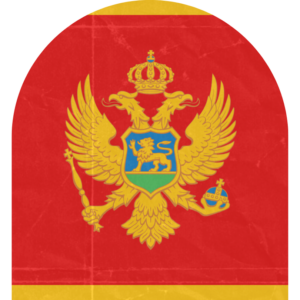 Montenegro flag — Clip art · 2