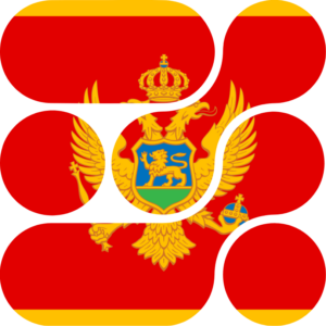 Montenegro flag — Clip art · 9