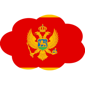 Montenegro flag — Clip art · 13