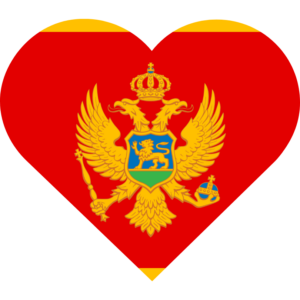 Montenegro flag — Clip art · 19