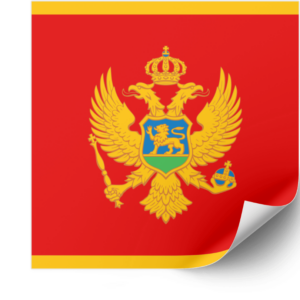 Montenegro flag — Clip art · 23