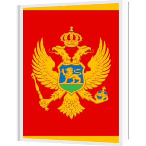 Montenegro flag — Clip art · 24