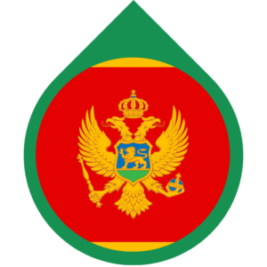 Montenegro flag — Clip art · 25