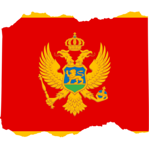 Montenegro flag — Clip art · 32