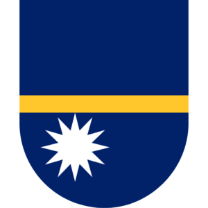 Nauru flag — Clip art · 5