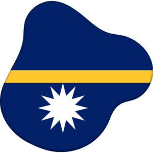 Nauru flag — Clip art · 6
