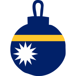 Nauru flag — Clip art · 10