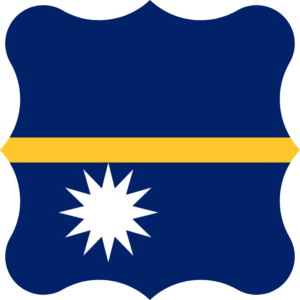 Nauru flag — Clip art · 16