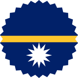 Nauru flag — Clip art · 17