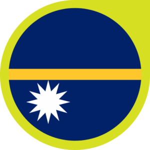 Nauru flag — Clip art · 28