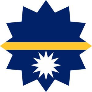 Nauru flag — Clip art · 35