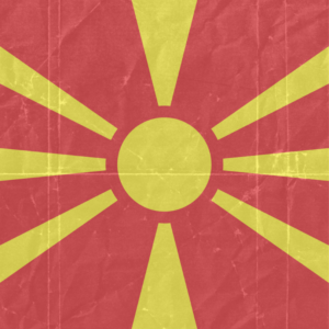North Macedonia flag — Clip art · 3