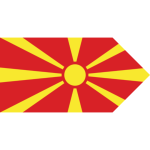 North Macedonia flag — Clip art · 4