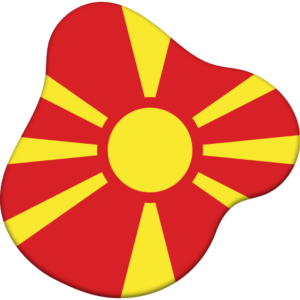 North Macedonia flag — Clip art · 6