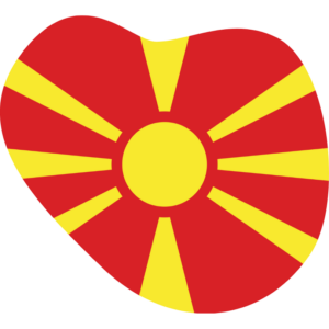 North Macedonia flag — Clip art · 7