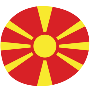North Macedonia flag — Clip art · 8