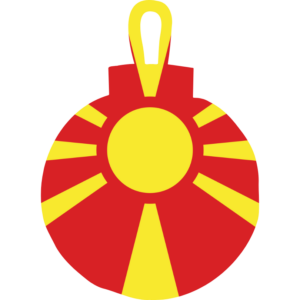North Macedonia flag — Clip art · 10