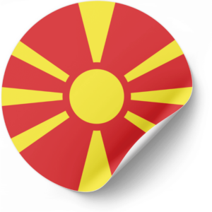 North Macedonia flag — Clip art · 11