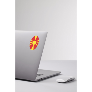 North Macedonia flag — Clip art · 20