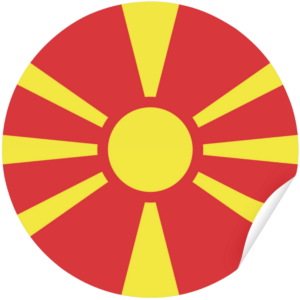 North Macedonia flag — Clip art · 21