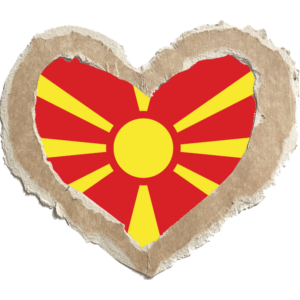 North Macedonia flag — Clip art · 22