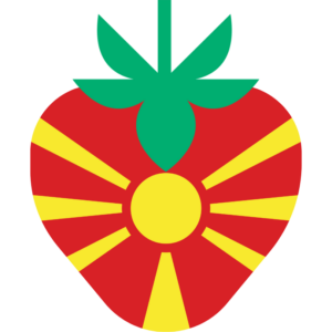 North Macedonia flag — Clip art · 27