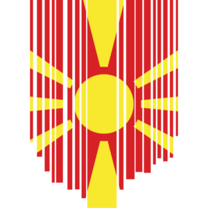 North Macedonia flag — Clip art · 29