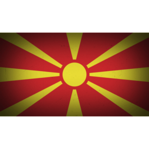 North Macedonia flag — Clip art · 30