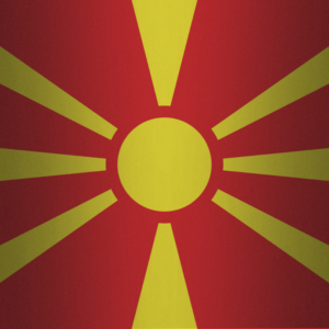 North Macedonia flag — Clip art · 34