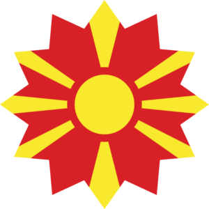 North Macedonia flag — Clip art · 35