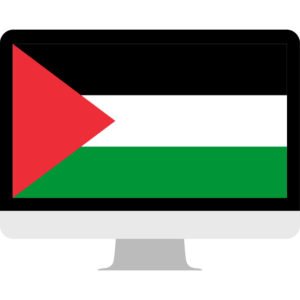 Palestinian Territories flag — Clip art · 16