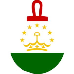 Tajikistan flag — Clip art · 10