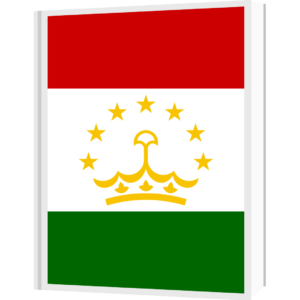 Tajikistan flag — Clip art · 24